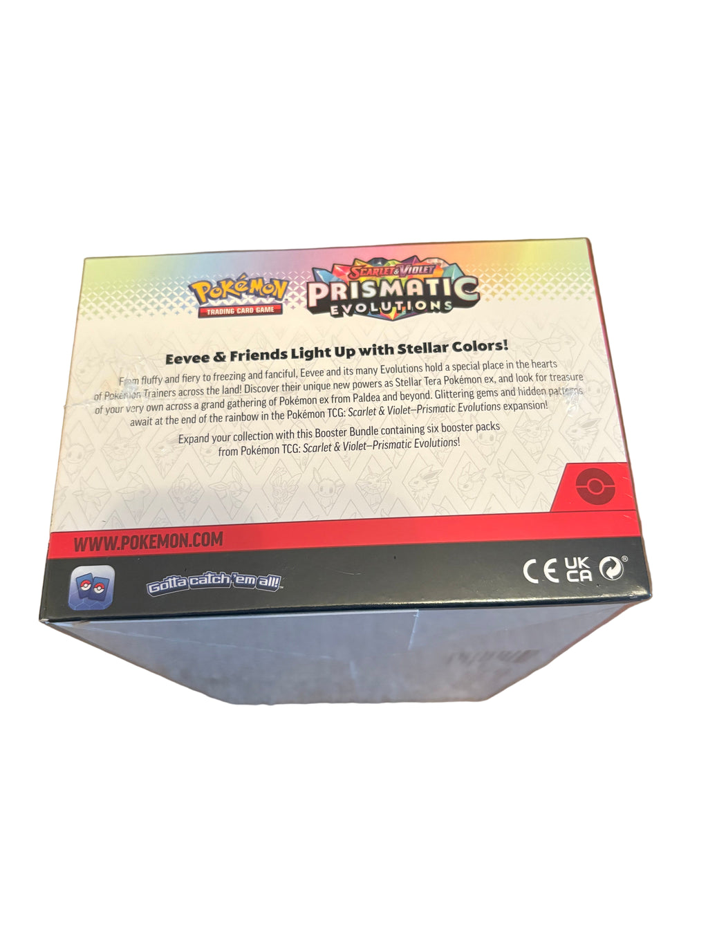 Pokemon Prismatic Evolution Booster Bundle Sealed Case