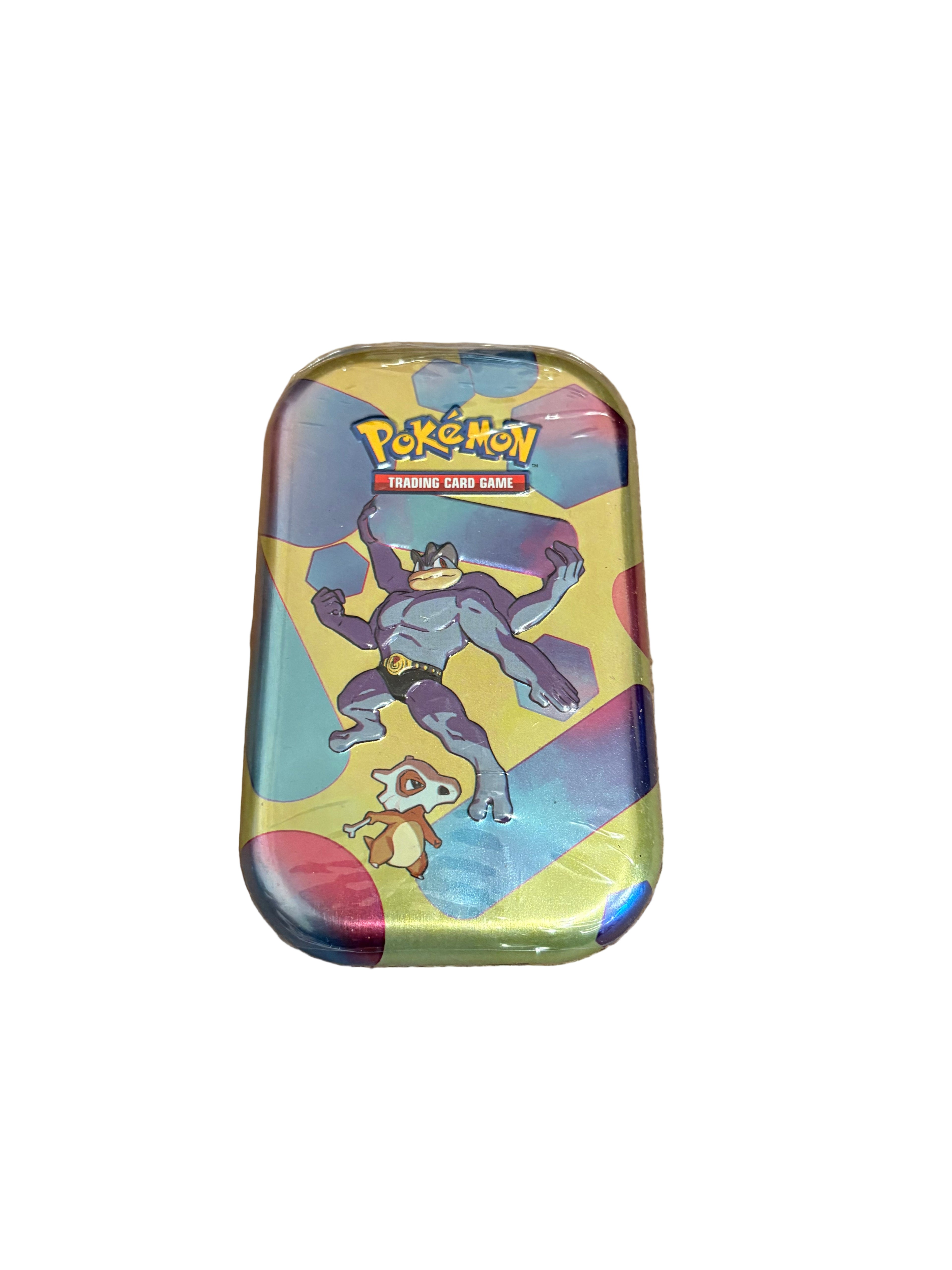 Pokémon TCG: Scarlet & Violet 151 Mini Tin – Machamp & Cubone