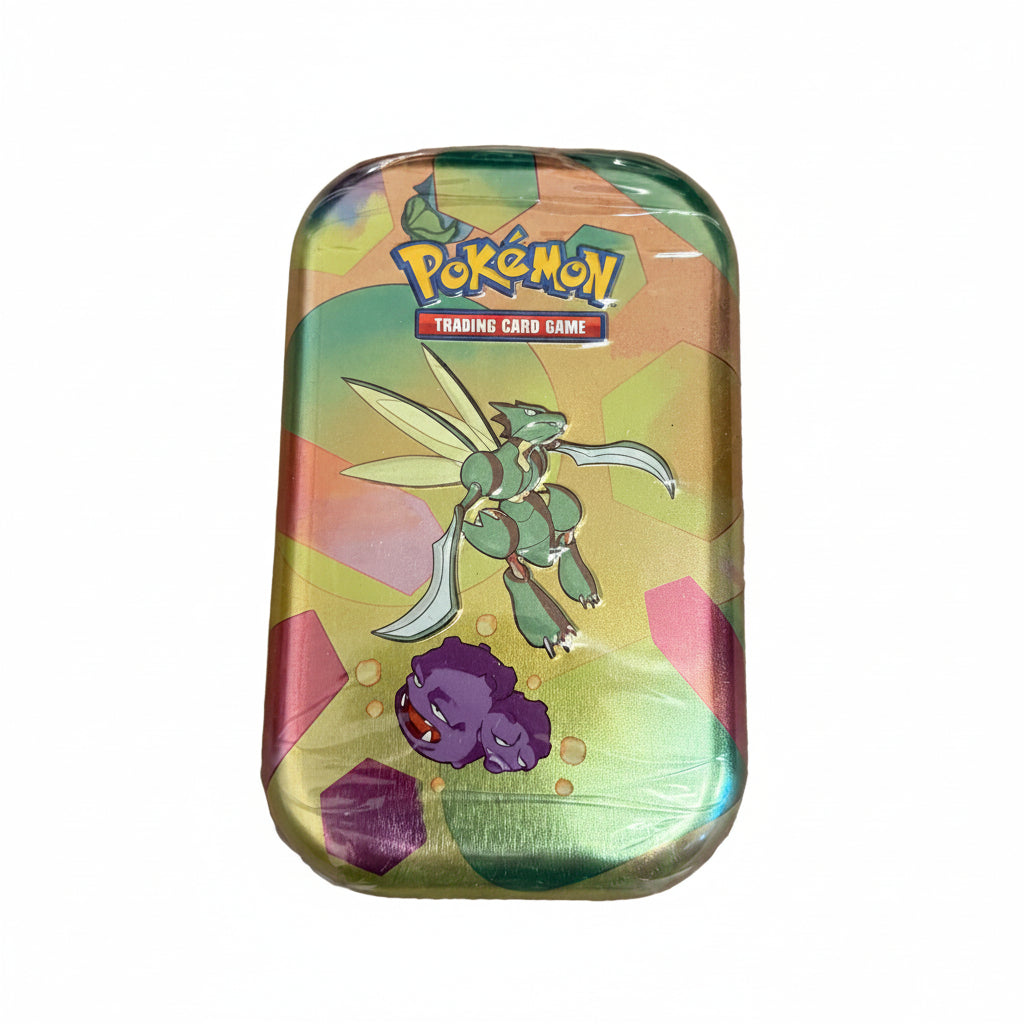 Pokémon TCG: Scarlet & Violet 151 Mini Tin – Scyther & Weezing