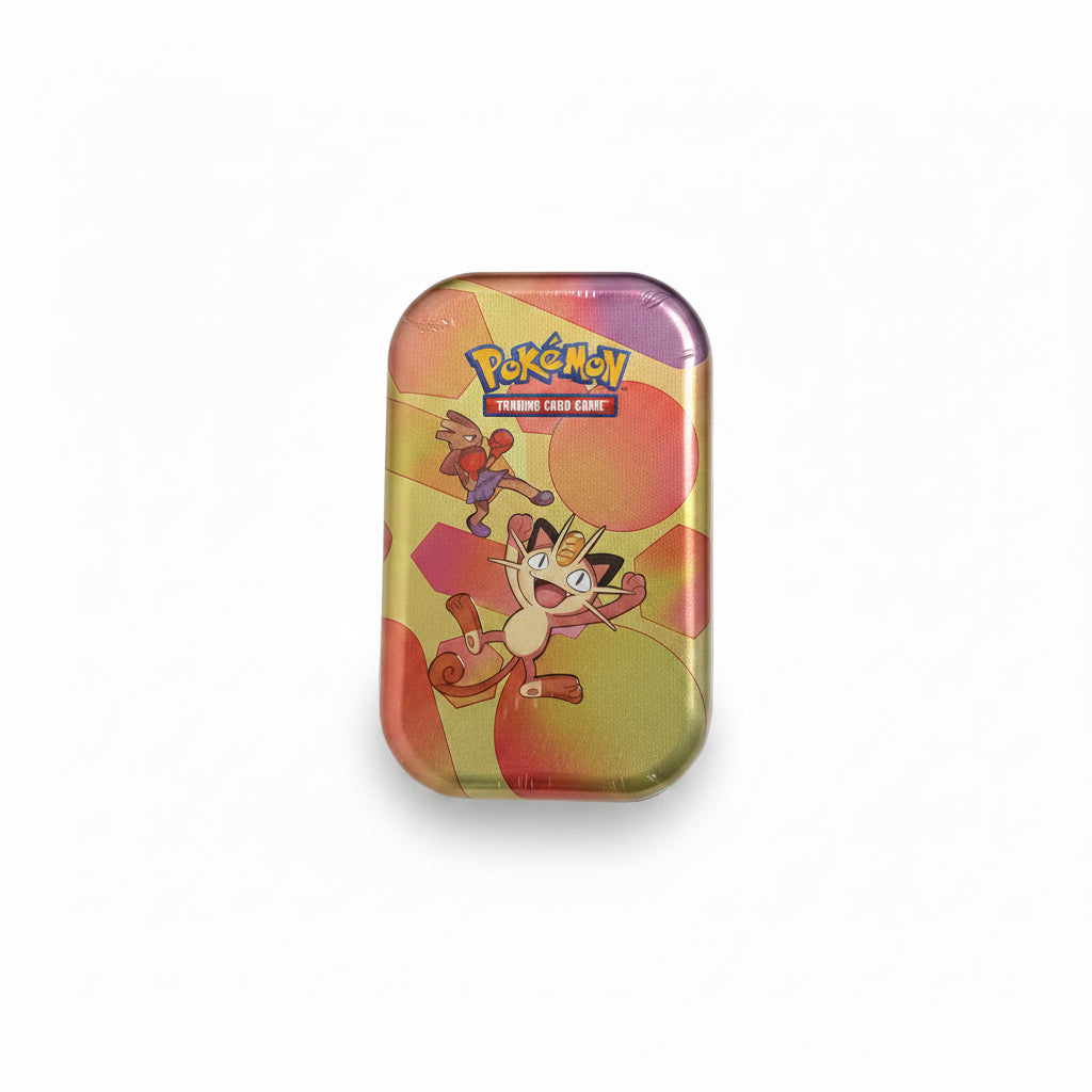 Pokémon TCG: Scarlet & Violet 151 Mini Tin – Meowth & Hitmonchan
