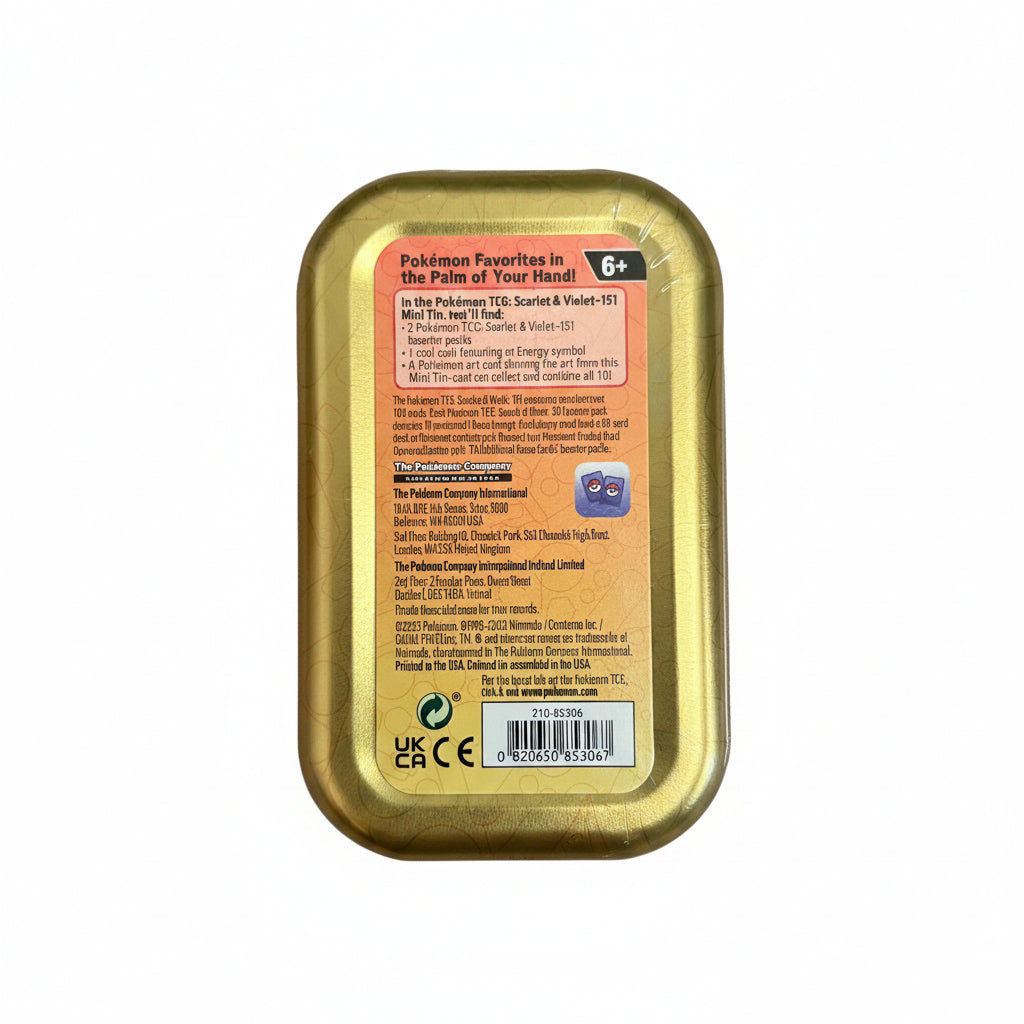 Pokémon TCG: Scarlet & Violet 151 Mini Tin – Meowth & Hitmonchan